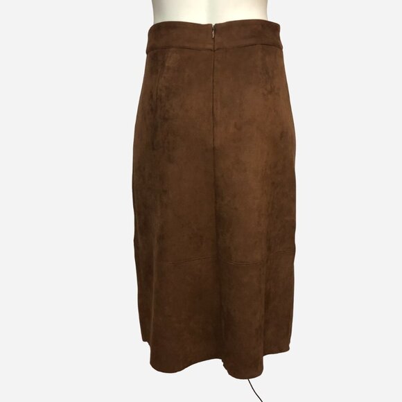 Nwt Simon Contemporaine Maxi Brown Skirt Size 0 - Picture 2 of 9